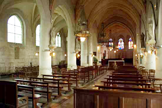 Intérieur de l'église