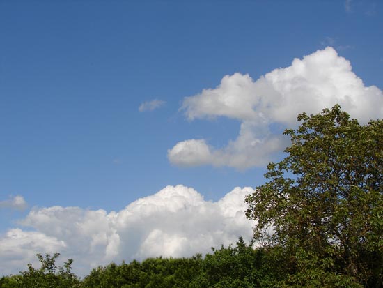 Nuages sur Ollencourt