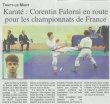 karaté corentin falorni